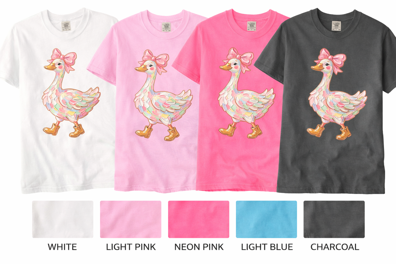 Pastel Goose Graphic Tee