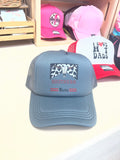 Southern Mama Cowhide Trucker Hat