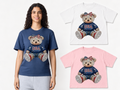 Patriotic USA Teddy Bear T-Shirt