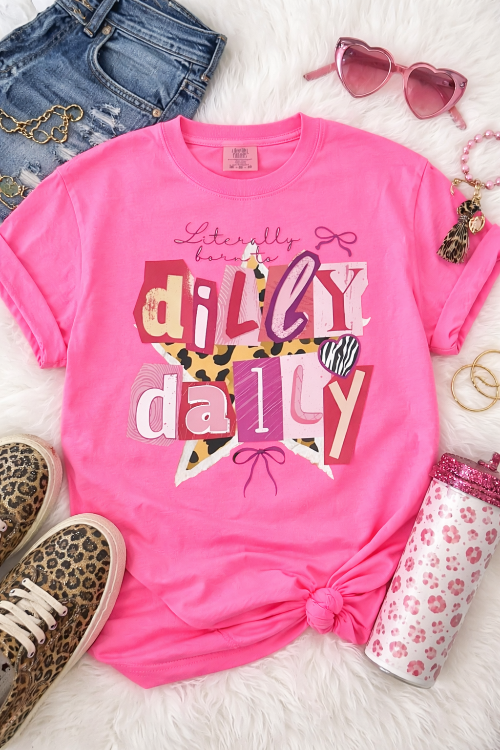 Literally Born to Dilly Dally Graphic Tee
